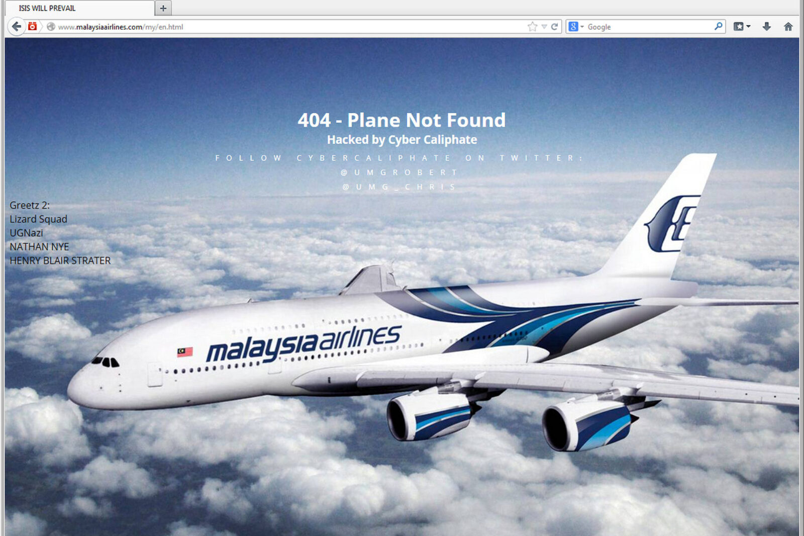 Website takedown