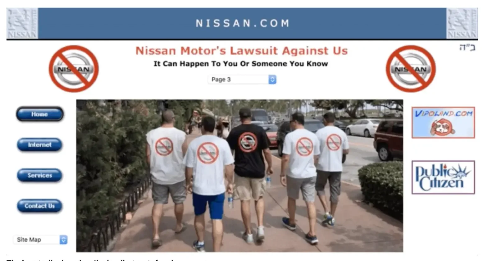 The epic nissan.com legal battle