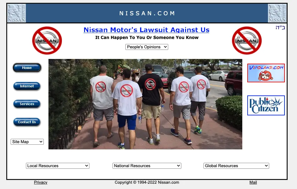 nissan.com - Brandsec nissan.com