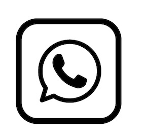 Whatsapp BW logo