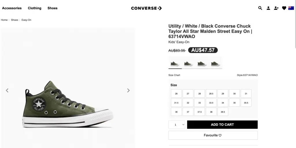 Converse - Fake Page - Brandsec