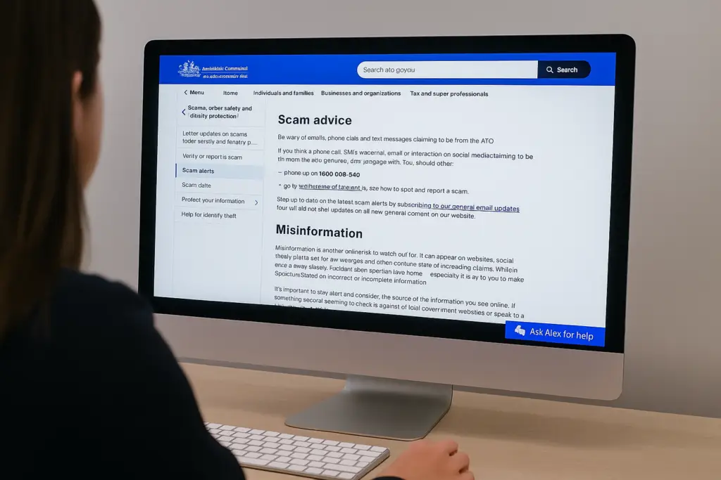 Fraud Warning Page - Brandsec Fraud Warning Page