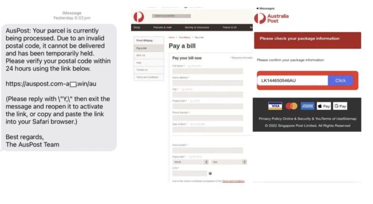 AusPost Phishing Scam
