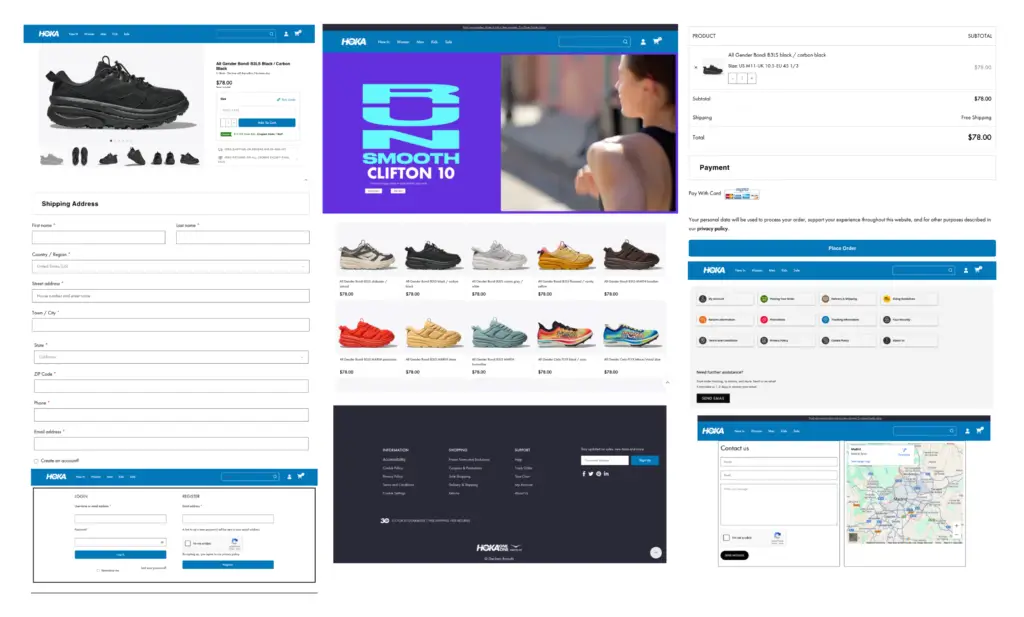 Cloned Retail Website