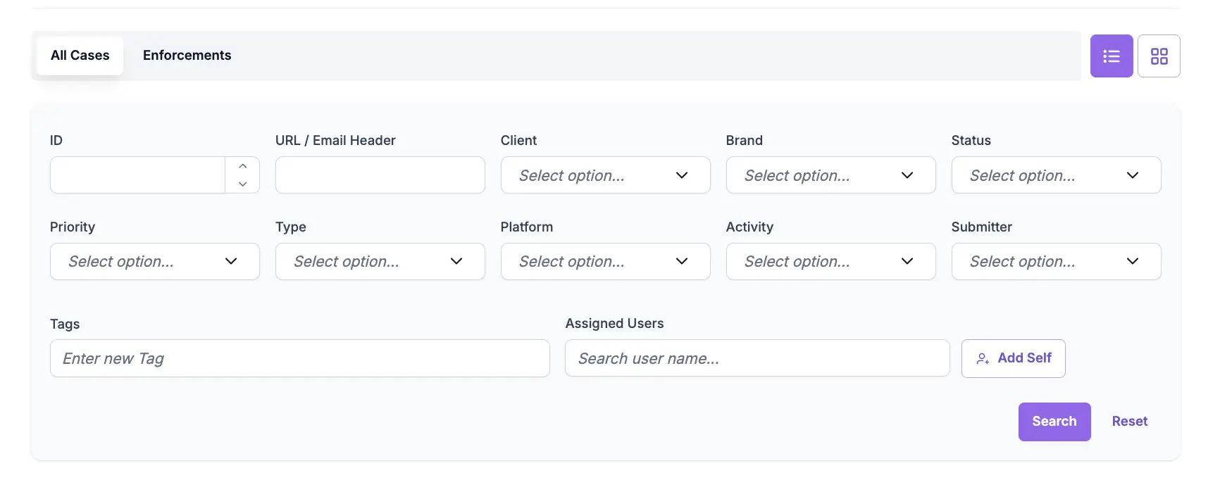 unphish Tags Assigned Users