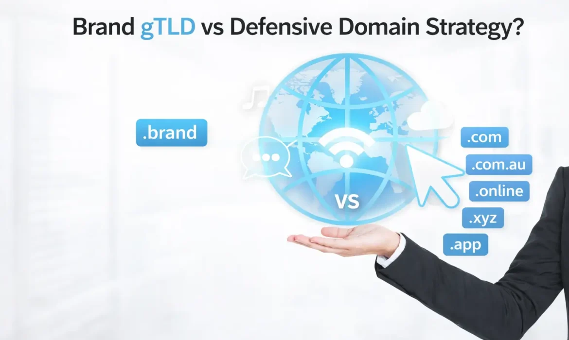 gtld brand vs defensive domain strategy