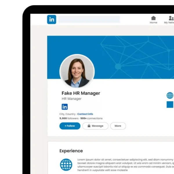Fake Staff Linkedin