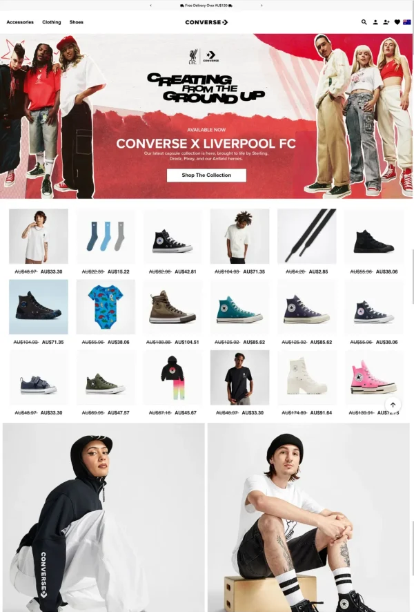 Fake website converse website takedown
