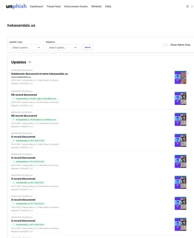 Unphish Watchlist